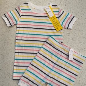 NWT Girls Shorts Pajama Set